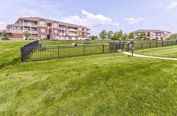 Pet-friendly community with dog park
